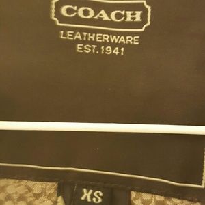 Coach Jackets & Coats - Womens long coach leather brown jacket Coach Jackets & Coats - Womens long coach leather brown jacket